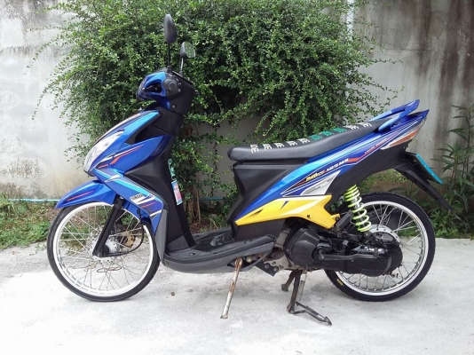 ขาย Mio 125 RR ปี 54 เครื่องดีสตาร์ทที่เด่วติด สภาพพร้อมใช้งาน สตาร์ทมือ สตาร์ทเท้าติดปกติ ลงล้อ ปีเ