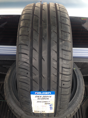 ยางใหม่ FALKEN ZE914 205 45 17 ปี15 ราคาเร้าใจ ยางใหม่ FALKEN ZE914 205 45 17 ปี15 ราคาเร้าใจ
