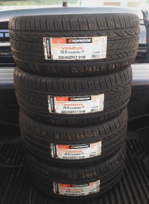 ยางใหม่ Hankook 225 45 17 ราคาเร้าใจ