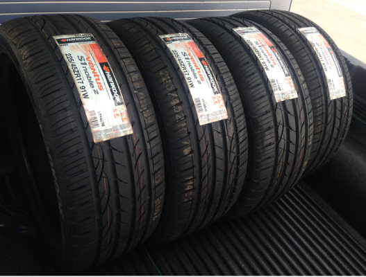 ยางใหม่ Hankook 225 45 17 ราคาเร้าใจ