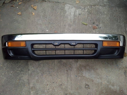 กันชนหน้า Toyota Surf 130 ตาเต็ม โครมเงา แท้ญี่ปุ่น