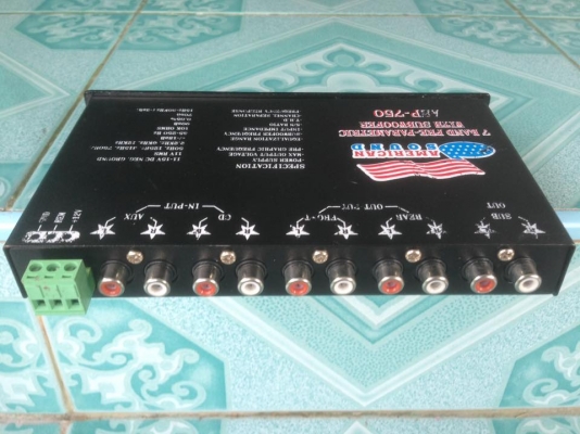 ปรี7แบน american sound ขาย 800 บาท