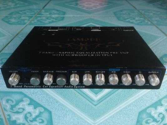 ปรี7แบน impor(ไฟขาด2ดวงเปลี่ยนปุ่ม2อันนอกนั้นปกติ ขาย 550 บาท