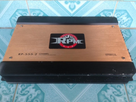 แอมป์2ch RPM ขาย 1550 บาท