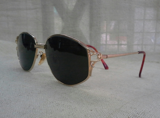 แว่นตาฟรานซ์วินเทจ Original St.Denver Paris handmade in France 18KGP แว่นตาฟรานซ์วินเทจ Original St.Denver Paris handmade in France 18KGP