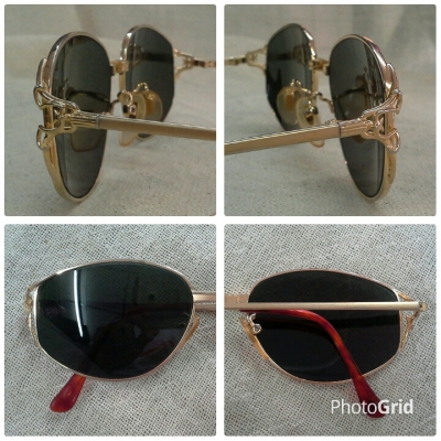 แว่นตาฟรานซ์วินเทจ Original St.Denver Paris handmade in France 18KGP