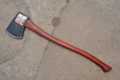 ขายขวานพลัมเมกางายเก่าเก็บ PLUMB AXE Tasmanian Made in USA.