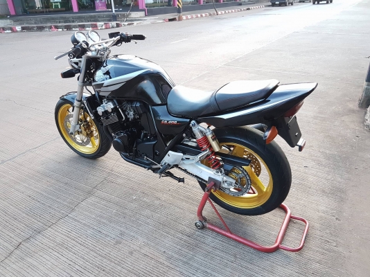 ขายคับ HONDA CB400 TECH1 ปี2000 เก็บงานมาใหม่สีสวย ท่อแต่ง แฮนด์บาร์ อินวอยส์ สรรพสามิตร ราคา 75500 บาท ส่งได้ทั่วไทยคับ สนใจติดต่อ 081-0578282 FACEBOOK ชาญณรงค์ ป๊อป ชัยอมฤต ไอดีไลน์ POPBIGBIKESAKON คับ สนใจรถสวย ถูก ดี ต้อง POP BIGBIKE SAKONNAKHON คลิปว