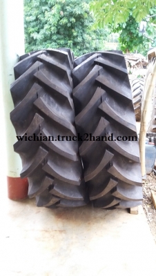 ขายแล้วครับ ยางหลังรถไถ 18.4-30/15-30 ติดรถมาขับวิ่งไปหน่อยเดียว ยางใหม่พร้อมยางใน ยี่ห้อไฟร์สโตน คู่ละ32,000บาท.
