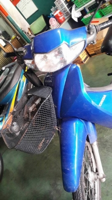 ขาย HONDA WAVE 100 S ปี 48 รุ่นคาร์บู  เครื่องดีเดิมๆ ชุดสีใช้ได้ เล่มพร้อมชุดโอน รถเคยจดป้ายเหลืองมา แต่ใช้น้อย เล่มพร้อมชุดโอน