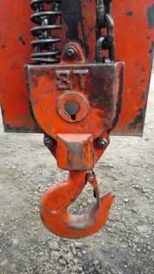 รอกโซ่ไฟฟ้าหมีดำ BlackBear Taiwan 3 ตัน โซ่ยาว 10 เมตร ไฟ 380V พร้อมใช้งาน(ไม่มีเนมเพลท)