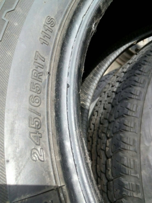 245/65R17  BRIDGESTONE DUELER H/T 840 ชุด 4 เส้น tel.081-4273941 ไอดีไลน์ 0814273941