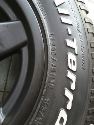 Max + BF All USA. 265/75/16 ปี13 สวยๆ 1ชุด