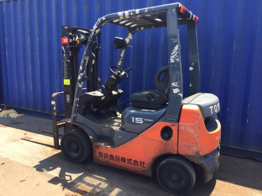 ขายรถโฟลคลิฟท์ (รุ่นใหม่ล่าสุด )TOYOTA 02-8FG15 , ออโต , เครื่องยนต์เบนซินหัวฉีด ประหยัดน้ำมันสุดๆๆ, , เสายกสูง 3 เมตร , รถนำเข้าจากญี่ปุ่น 100\% ขายรถโฟลคลิฟท์ (รุ่นใหม่ล่าสุด )TOYOTA 02-8FG15 , ออโต , เครื่องยนต์เบนซินหัวฉีด ประหยัดน้ำมันสุดๆๆ, , เสายกสูง 3 เมตร , รถนำเข้าจากญี่ปุ่น 100\%