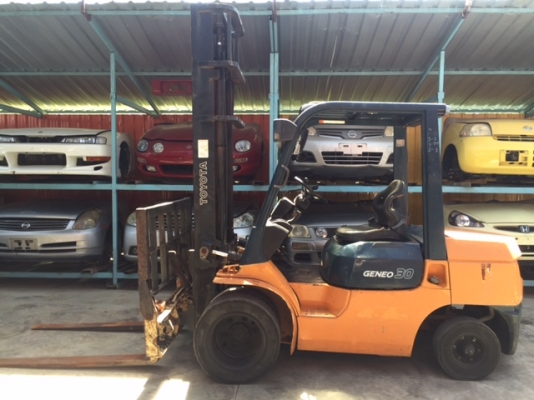 ขายรถโฟลคลิฟท์ TOYOTA 02-7FD30 ,เกียร์ออโต, เครื่องยนต์ดีเซล 2Z ,งาเทปรับคว่ำ-หงายเทได้ , เสายกสูง 4.5 เมตร ,ล้อหน้าคู่ , รถนำเข้าจากญี่ปุ่น 100\% ขายรถโฟลคลิฟท์ TOYOTA 02-7FD30 ,เกียร์ออโต, เครื่องยนต์ดีเซล 2Z ,งาเทปรับคว่ำ-หงายเทได้ , เสายกสูง 4.5 เมตร ,ล้อหน้าคู่ , รถนำเข้าจากญี่ปุ่น 100\%