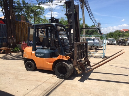 ขายรถโฟลคลิฟท์ TOYOTA 02-7FD30 ,เกียร์ออโต, เครื่องยนต์ดีเซล 2Z ,งาเทปรับคว่ำ-หงายเทได้ , เสายกสูง 4.5 เมตร ,ล้อหน้าคู่ , รถนำเข้าจากญี่ปุ่น 100\% ขายรถโฟลคลิฟท์ TOYOTA 02-7FD30 ,เกียร์ออโต, เครื่องยนต์ดีเซล 2Z ,งาเทปรับคว่ำ-หงายเทได้ , เสายกสูง 4.5 เมตร ,ล้อหน้าคู่ , รถนำเข้าจากญี่ปุ่น 100\%