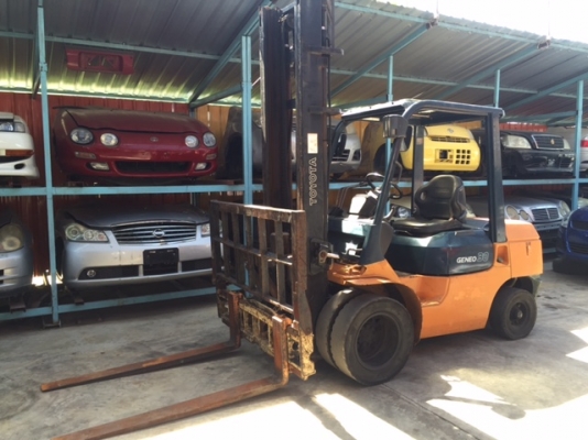 ขายรถโฟลคลิฟท์ TOYOTA 02-7FD30 ,เกียร์ออโต, เครื่องยนต์ดีเซล 2Z ,งาเทปรับคว่ำ-หงายเทได้ , เสายกสูง 4.5 เมตร ,ล้อหน้าคู่ , รถนำเข้าจากญี่ปุ่น 100\% ขายรถโฟลคลิฟท์ TOYOTA 02-7FD30 ,เกียร์ออโต, เครื่องยนต์ดีเซล 2Z ,งาเทปรับคว่ำ-หงายเทได้ , เสายกสูง 4.5 เมตร ,ล้อหน้าคู่ , รถนำเข้าจากญี่ปุ่น 100\%