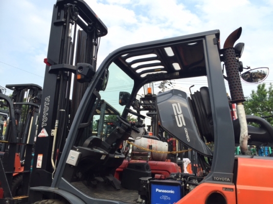 ขายรถโฟลคลิฟท์ TOYOTA 52-8FD25 ,รถพันกว่าชั่วโมง, เครื่องยนต์ดีเซล 3Z ,งาปรับยืดออกได้ 2.5 m, เสายกสูง 6.5 เมตร , รถนำเข้าจากญี่ปุ่น 100\% ขายรถโฟลคลิฟท์ TOYOTA 52-8FD25 ,รถพันกว่าชั่วโมง, เครื่องยนต์ดีเซล 3Z ,งาปรับยืดออกได้ 2.5 m, เสายกสูง 6.5 เมตร , รถนำเข้าจากญี่ปุ่น 100\%