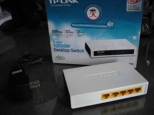 MODEM ROUTER ยี่ห้อ TP-LINK รุ่น TL-SF1005D