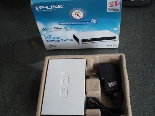 MODEM ROUTER ยี่ห้อ TP-LINK รุ่น TL-SF1005D