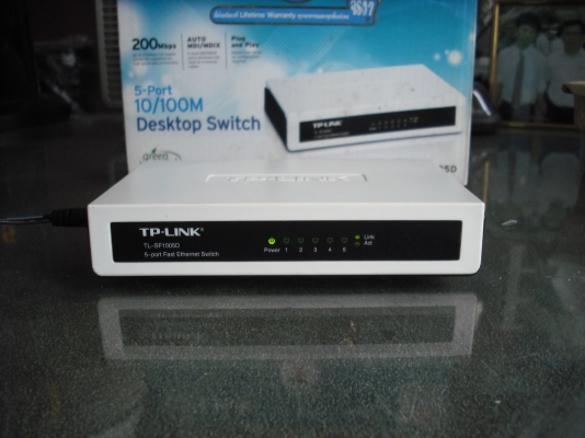 MODEM ROUTER ยี่ห้อ TP-LINK รุ่น TL-SF1005D