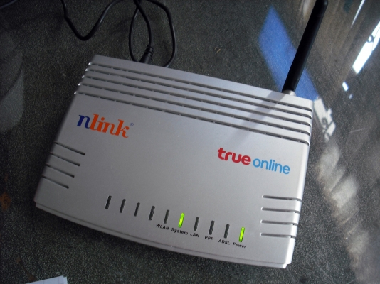 MODEM ROUTER ยี่ห้อ NLINK รุ่น N100W