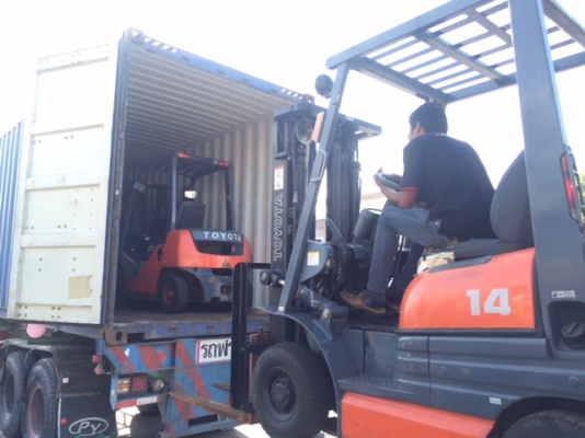 ขายรถโฟลคลิฟท์ TOYOTA 6FD14 , เสา FULL FREE 4 เมตร, เครื่องยนต์ดีเซล 1DZ ,, รถสีเดิมจากญี่ปุ่น นำเข้าแท้ญี่ปุ่น 100\% ขายรถโฟลคลิฟท์ TOYOTA 6FD14 , เสา FULL FREE 4 เมตร, เครื่องยนต์ดีเซล 1DZ ,, รถสีเดิมจากญี่ปุ่น นำเข้าแท้ญี่ปุ่น 100\%