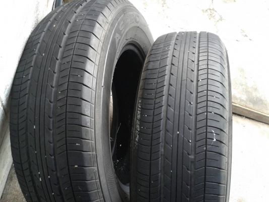 ยาง Yokohama 205/70R15ปี14 สวยๆ 1 คู่ ราคา 1300 บาท