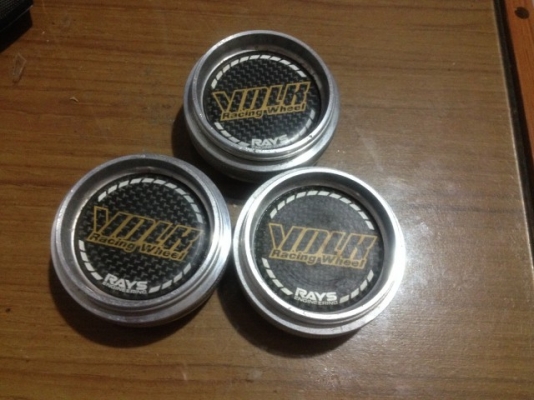 ฝาล้อ VOLK GTC เเท้เก่าญี่ปุ่นสภาพสวยมีมา 3 อันตามรูป