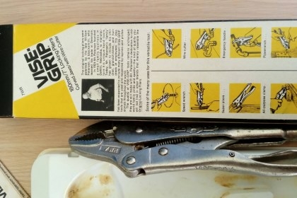 ขายคีมล็อกVISE-GRIP 7WR Made in USA.งานเก่าเก็บหลายสิบปี ขายคีมล็อกVISE-GRIP 7WR Made in USA.งานเก่าเก็บหลายสิบปี