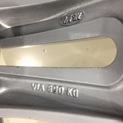 ล้อBENZ 18นิ้ว BRABUS BLOCK 6 กว้าง8.5 ET35 ไม่มีคดแตกร้าว สภาพสวย ตจวส่งได้