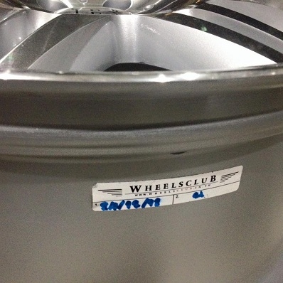 ล้อBENZ 18นิ้ว BRABUS BLOCK 6 กว้าง8.5 ET35 ไม่มีคดแตกร้าว สภาพสวย ตจวส่งได้