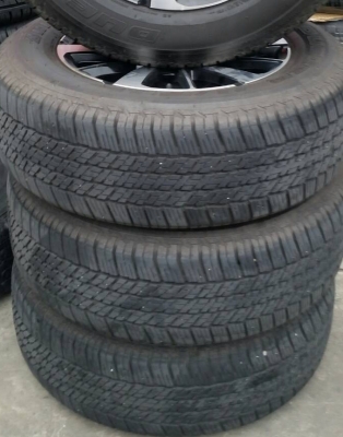 ล้อแม็กสภาพป้ายแดง Mitsubishi allnew Pajaro sport ขอบ 18 พร้อมยางปลายปี 15