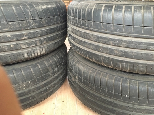 ล้อแม็ก 15 พร้อมยาง michelin pilot sport 3 195 55 15 ปลายปี 14 ล้อแม็ก 15 พร้อมยาง michelin pilot sport 3 195 55 15 ปลายปี 14