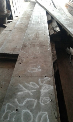 ไม้พื้นเก่าไม้ตะแบก