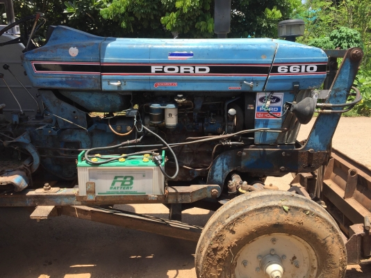 ขายรถไถ 6610 แท้เต็มคัน ปั้มกลม ไอดีโต เสื้อลาย เอกสารเล่มทะเบียนพร้อมชุดโอน มี VDO ตอนทำงานให้ดูครับ (จัดไฟแนนซ์ได้)