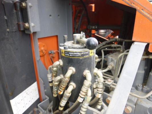 Hitachi ZX135US เก่าญี่ปุ่น รถปี2007