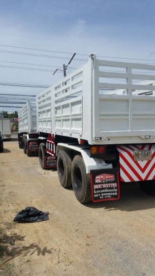 ขายรถพ่วงดัมพ์ ISUZU EURO2 - 270 แรง เครื่องดำ ปี 48,49 กระบะดัมพ์ ลูก 3 เพลาแท้ ทะเบียนพร้อม