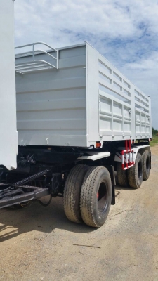 ขายรถพ่วงดัมพ์ ISUZU EURO2 - 270 แรง เครื่องดำ ปี 48,49 กระบะดัมพ์ ลูก 3 เพลาแท้ ทะเบียนพร้อม