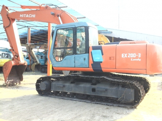 ขายรถขุด ฮิตาชิ EX200-3 เก่านอกไม่เคยใช้งานในไทย
