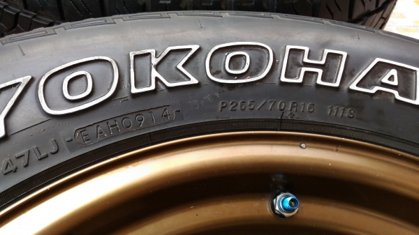 ขายล้อพร้อมยาง 265/70/16