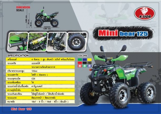 ATV 125 Mini Bear