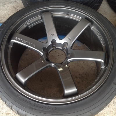 ล้อ Prodrive ขอบ 22" งาน k.c.Wheel 6 รู 139 หน้า 10 หลัง 10 *สีเดิม ไม่ซ่อม ไม่ดุ้ง*