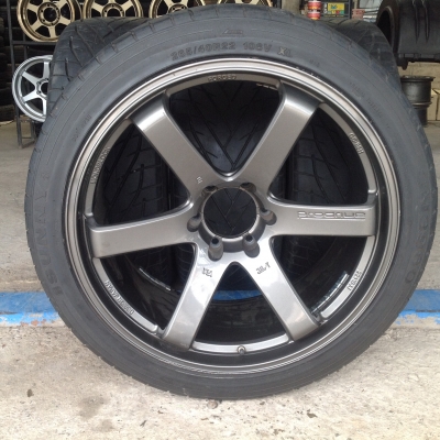 ล้อ Prodrive ขอบ 22" งาน k.c.Wheel 6 รู 139 หน้า 10 หลัง 10 *สีเดิม ไม่ซ่อม ไม่ดุ้ง*
