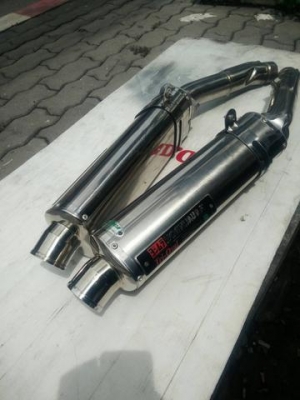 ท่อคู่ yoshimura. สำหรับ hayabusa