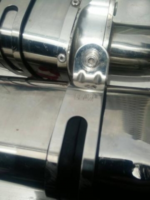 ท่อคู่ yoshimura. สำหรับ hayabusa