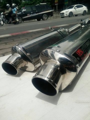ท่อคู่ yoshimura. สำหรับ hayabusa