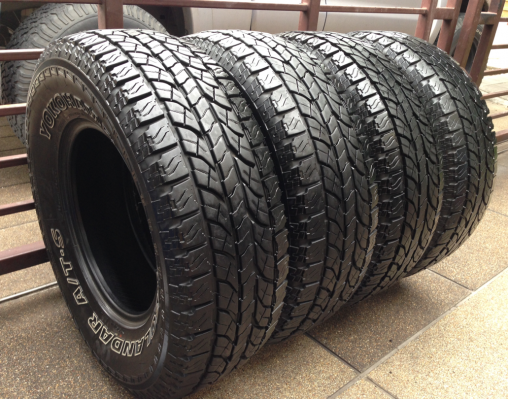 ยาง All Yokohama 265 70 16 สิ้นปี12 ดอกเต็ม ใช้ยาว ราคาไม่แพง