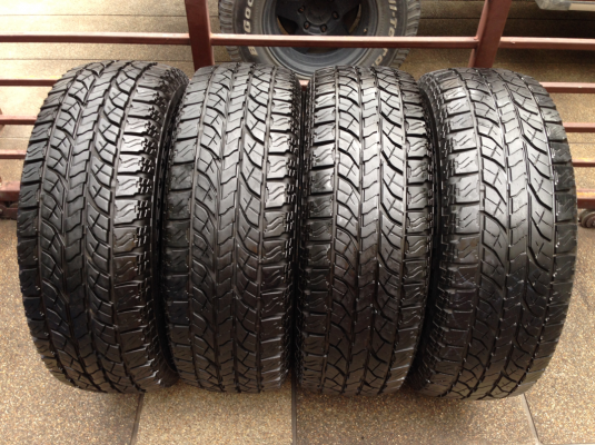 ยาง All Yokohama 265 70 16 สิ้นปี12 ดอกเต็ม ใช้ยาว ราคาไม่แพง