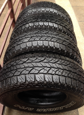 ยาง All Yokohama 265 70 16 สิ้นปี12 ดอกเต็ม ใช้ยาว ราคาไม่แพง